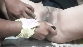 Desi Bhabhi Gets Her Hair Cut Before Getting Hammered By Her Husband