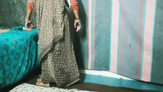 Desi Stepbrother Pounds Stepsister's Tight Pussy On Their Parents' Bed