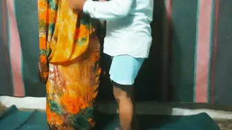 Desi Bhabhi Gets Saree Lifted And Hardcore Fucked By Husband Rough Sex