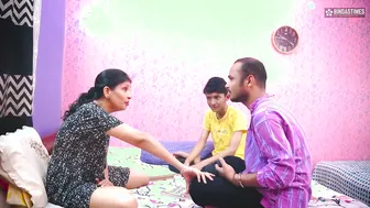Desi Stepmom Teaches Stepson How To Fuck In Threesome With His Teacher