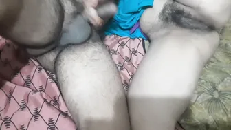 Desi Housewife Gets Oiled Up And Drilled Hard By Husband On Floor