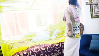 Bihari Bhabhi's Navel And Curves Seduce Her Devar Into Fucking Her Hard