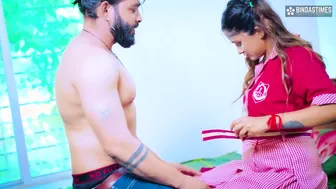 Indian Schoolgirl Loses Virginity To Muscular Boyfriend After Classes