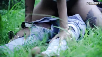 Desi College Students Enjoy Outdoor Sex In Park With Hindi Audio Moans