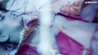 Desi Bride's First Wedding Night With Husband Ends In Hardcore Fucking