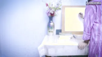 Indian Schoolgirl Flashes Budding Tits To Seduce Her Old Tutor First Time