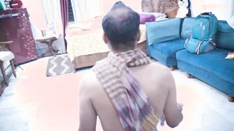 Desi Maid Teasing Her Bratty Servant Until He Fucks Her Hard In The Kitchen