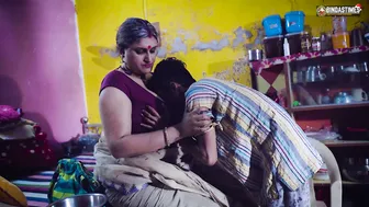 Desi Granny Takes Her Grandson's Cock In Her Mouth And Teaches Him To Fuck