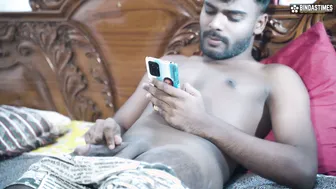 Indian Stepmom Sucks Her Stepson's Big Cock And Takes It Deep In Her Ass