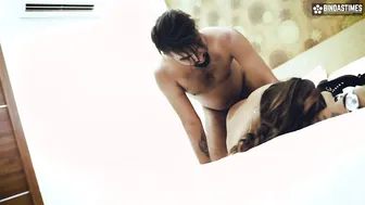 Desi Stepbrother Catches Stepsister Sudipa Sneaking Out And Fucks Her At Night