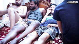 Indian College Girlfriend Gangbanged By Friends Double Penetration Cumshots