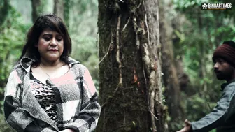 Desi Busty Woman Lost In Jungle Fucked Hard By Local Guide Showing Way