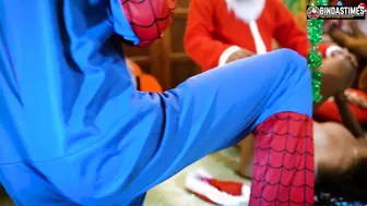 Indian Pornstars Getting Gangbanged By Four Guys During Christmas Party