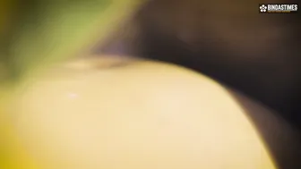 Desi House Owner Massaging Her Oiled Body Before Fucking Her On The Bed