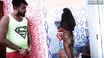 Stepbrother Convinces His Younger Stepsister To Jerk Him Off Until He Cums