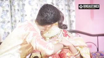Indian Newlywed Bride Loses Virginity To Husband On Wedding Night Bed