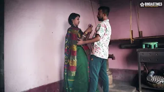Indian Stepson Catches His Stepmother Fucking Hard With His Uncle Secretly