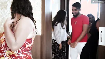 Indian Pornstars Fight Backstage Then Fuck Cameraman Together