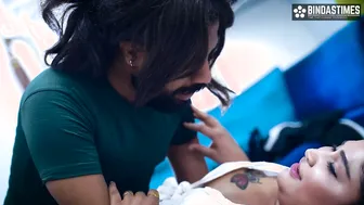 Desi Doctor And Busty Nurse Sharing Patient's Cock In Hospital Examination