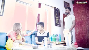 Desi Friend Sells His Wife For Cash In Dirty Threesome With Another Horny Guy