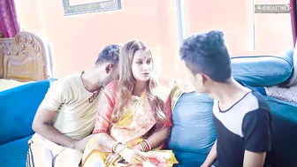 Desi Friend Sells His Wife For Cash In Dirty Threesome With Another Horny Guy