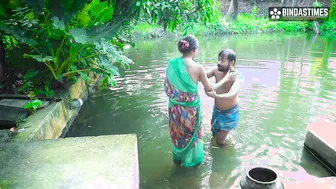 Desi Maid Gets Her Tits Squeezed And Fucked Outdoors By Boss