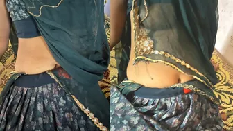 Village Desi Girlfriend In Lehenga Takes Hard Cock From Local Boy