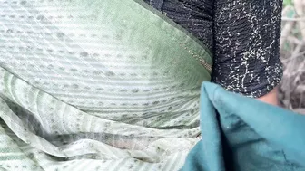 Indian Girlfriend Enjoys Outdoor Sex Under Trees Wearing Salwar Kameez