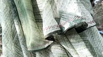 Indian Girlfriend Enjoys Outdoor Sex Under Trees Wearing Salwar Kameez