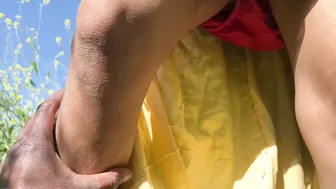Married Desi Stepsister Rides Stepbrother Hard In Village Fields Afternoon