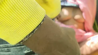 Desi Village Sister-In-Law Romances Brother-In-Law In Open Fields