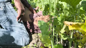 Indian Mother-In-Law Fucked Outdoors In Fields By Her Son-In-Law