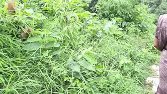 Indian Couple Explores Intimate Moments Deep In The Woods Together