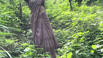 Indian Couple Explores Intimate Moments Deep In The Woods Together