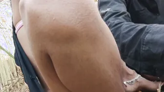 Indian Farmer's Wife Bent Over And Fucked Hard In Wheat Field Today