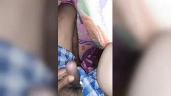 Stepbrother Rips Off His Sister's Panties And Fucks Her On The Bed
