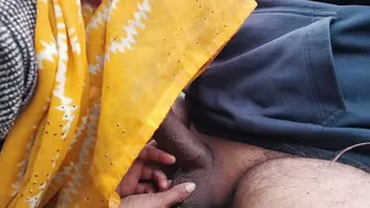 Indian Bhabhi Moans Loud Getting Drilled Outdoors In The Open Countryside