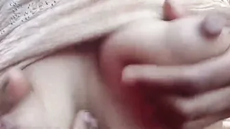 Desi Bhabhi Gets Her Big Tits Massaged Before He Cums All Over Her Face