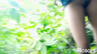 Indian Brother In Law Drags His Wife's Sister To The Woods To Fuck