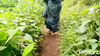 Indian Brother In Law Drags His Wife's Sister To The Woods To Fuck