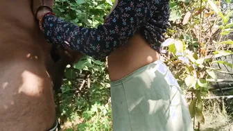 Simple Village Girl From India Fucked Outside In The Open Air