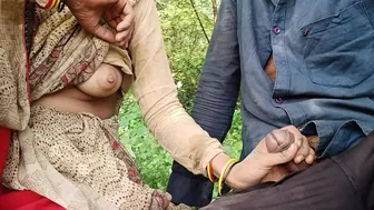 Outdoor Desi Bhabhi Exposes Her Big Tits In Public Amateur Footage