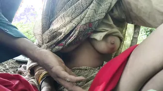 Outdoor Desi Bhabhi Exposes Her Big Tits In Public Amateur Footage