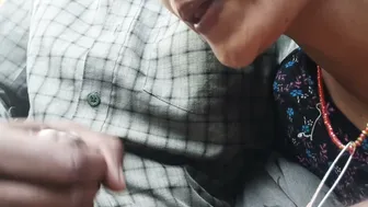 Desi Mother In Law Takes A Thick Load Of Cum Straight In Her Mouth