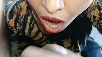 Desi Bhabhi Gets Her Mouth Stuffed Full By Her Brother-In-Law