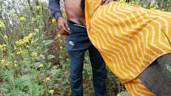 Desi Bhabhi Takes His Cum In Mouth Outdoor Blowjob Amateur Finish
