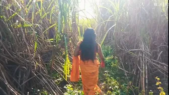 Desi Couple Fucking Hard Outdoors Behind Their Small Village Home
