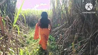 Desi Couple Fucking Hard Outdoors Behind Their Small Village Home