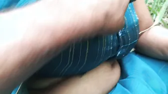 Indian Bhabhi Outdoor Sex Caught On Camera In Public Village Setting