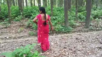 Indian Village Pair Fuck Raw In Forest Clearing With Hindi Moaning